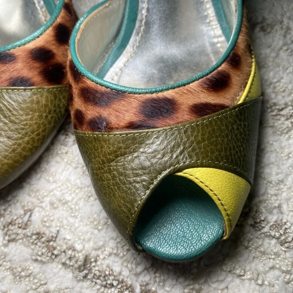 Dolce & Gabbana Multi-Color Heels EU size 39